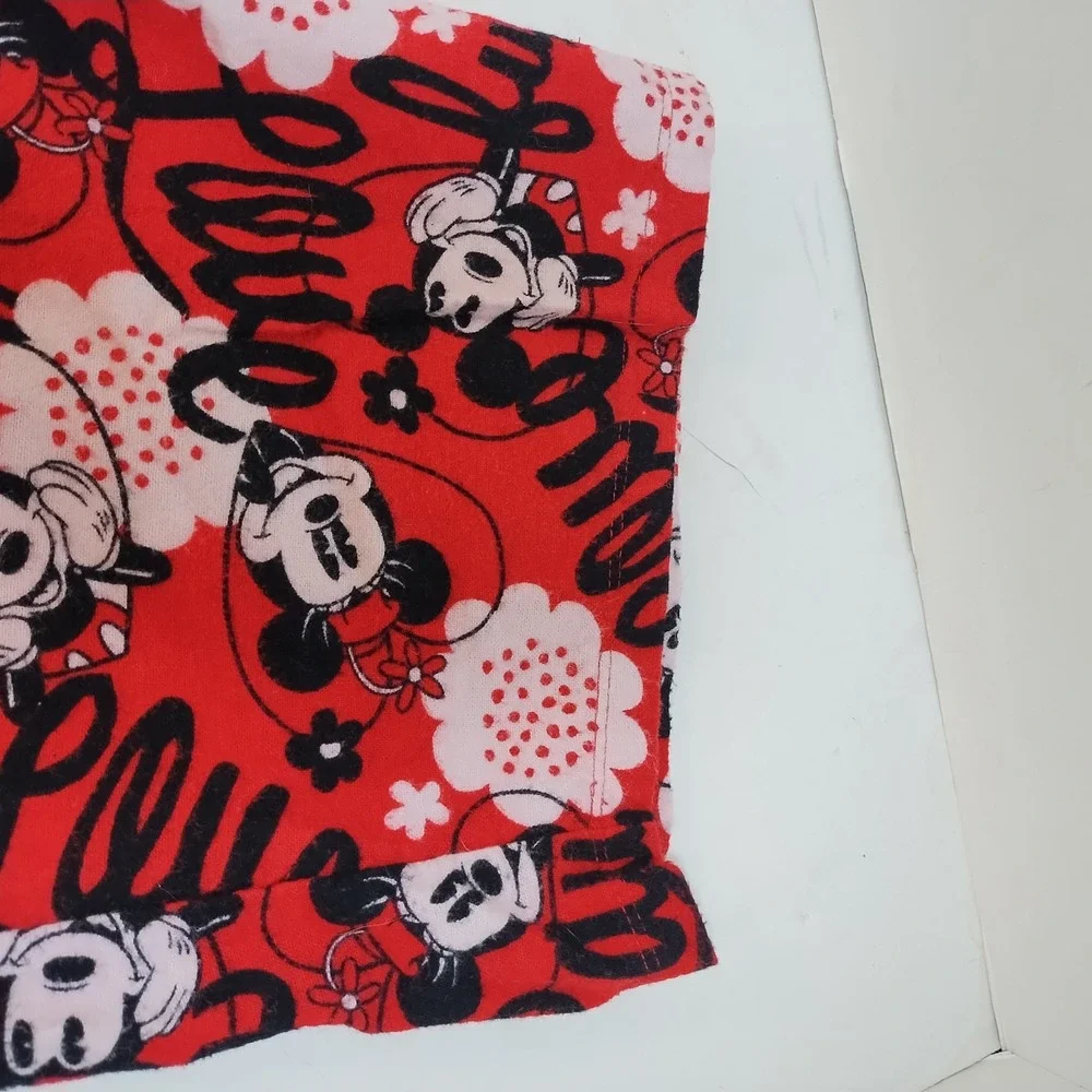 Disney Minnie Mouse Red Love Laugh Fun Pajama Pants Lounge Sleepwear Size XL - Picture 7 of 7